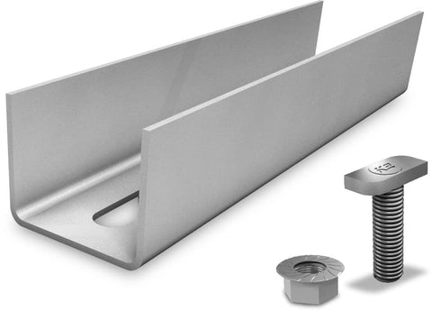 K2 Systems Schienenverbinder Set SolidRail Ultra Light & Light | 1004107