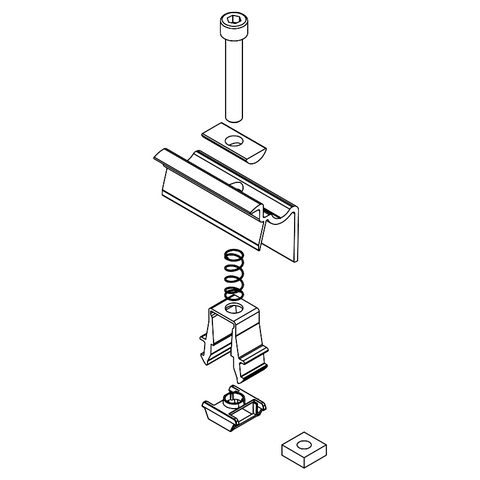K2 Systems Universal Endklemme OneEnd 30-42mm | 2002514