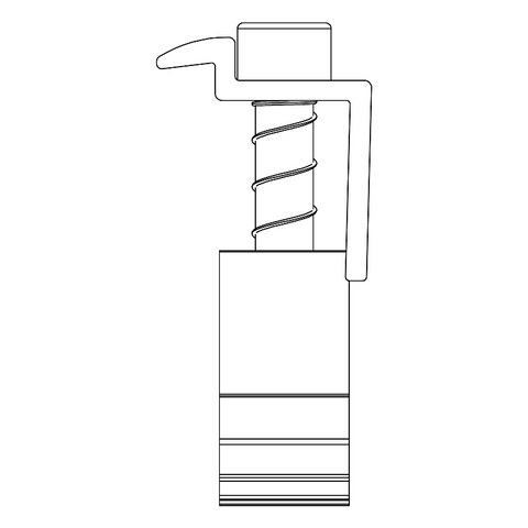 K2 Systems Universal DomeClamp Endklemme 30-50mm, schwarz eloxiert | 2002610
