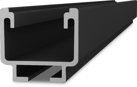 K2 Systems SolidRail Light, Länge 4.80m schwarz eloxiert | 2004397