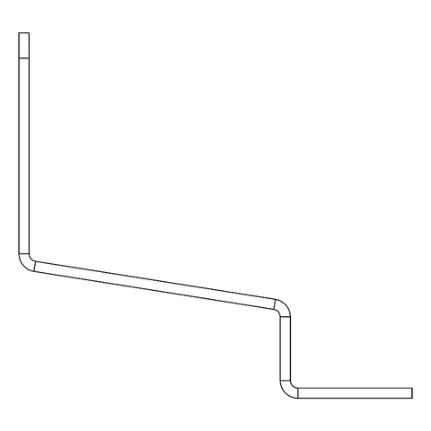 K2 Systems Dachhaken SingleHook FlatTile für Biberschwanz | 2004416