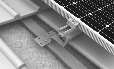 K2 Systems Dachhaken für Pfannenziegel H47/134 30x6 | 1000001