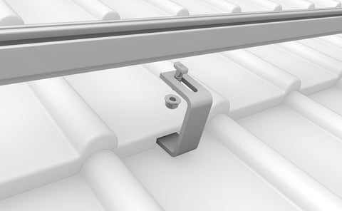 K2 Systems Dachhaken für Pfannenziegel H47/134 30x6 | 1000001